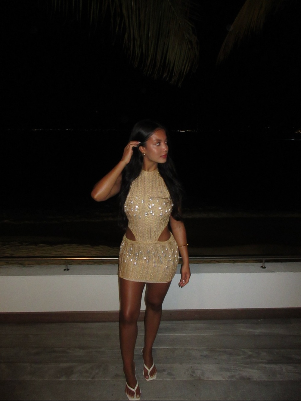 Outcast SURI MINI DRESS GOLD - Picture 4 of 4